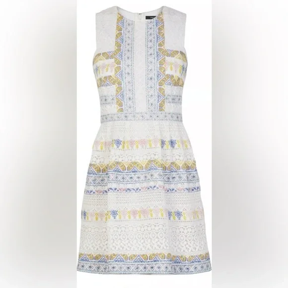 BCBG Maxazria Lace Sleeveless Dress Size 4 - Picture 12 of 12